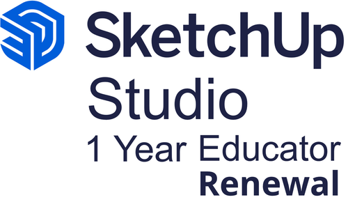 SketchUp Studio 2024 - 1-year Educator Subscription RENEWAL