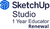 SketchUp Studio 2024 - 1-year Educator Subscription RENEWAL