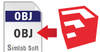 OBJ Exporter For SketchUp (Floating License) - Win/MAC