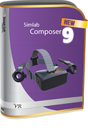 SIMLab Composer 9.1 VR Edition Node Locked Standalone (Permenant)Seat