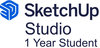 SketchUp Studio 2024 - 1-Year Student Subscription