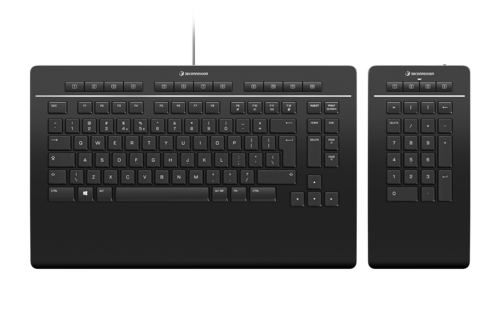 3Dconnexion Keyboard Pro with Numpad, UK (QWERTY)