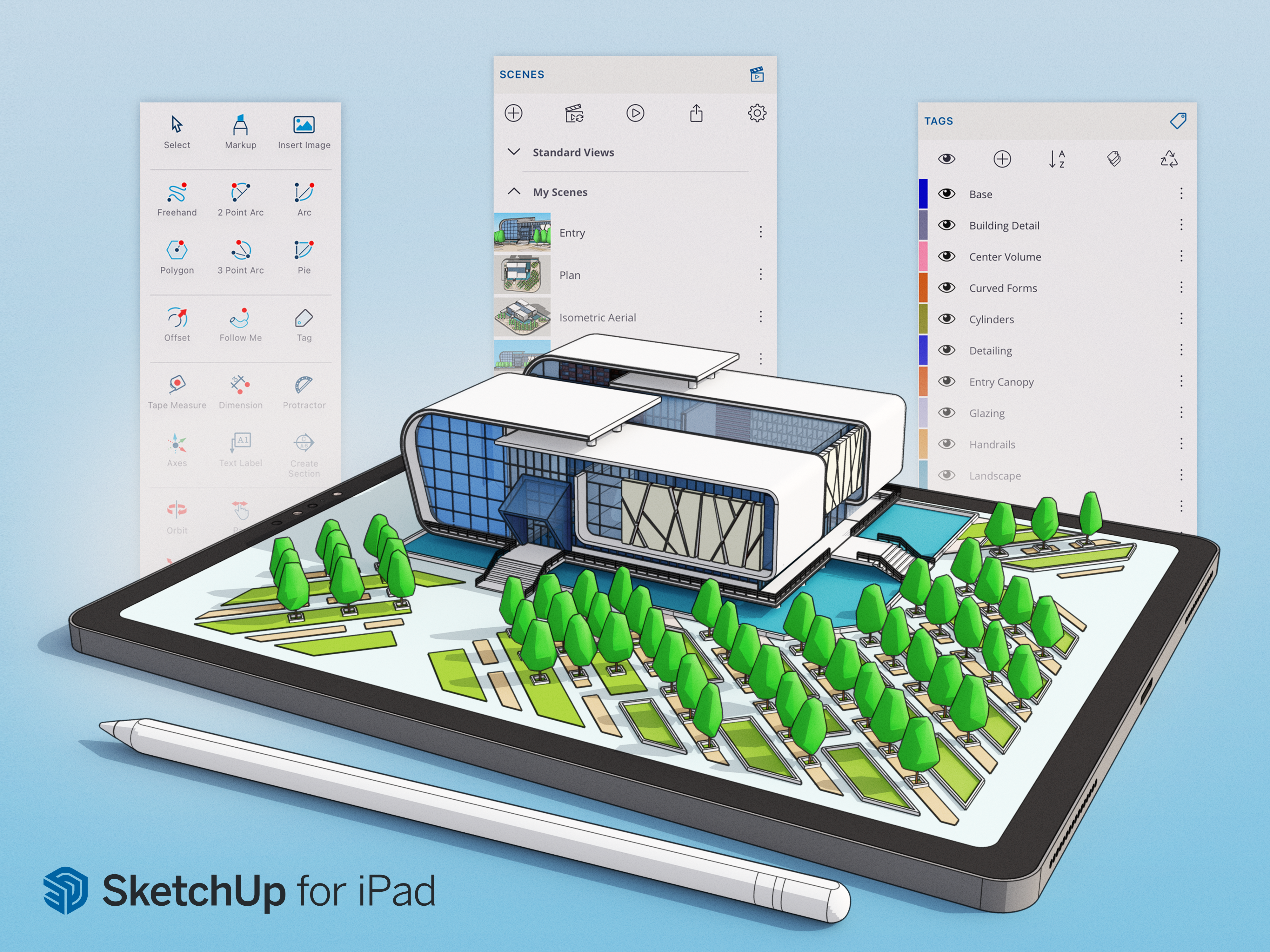 Click here to view subscription solutions that include SketchUp for iPad